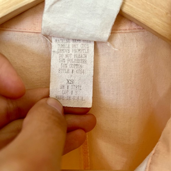 Vintage pink collared top - Picture 5 of 10